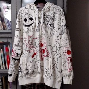 Men's 2x Jack skellington sweatshirt